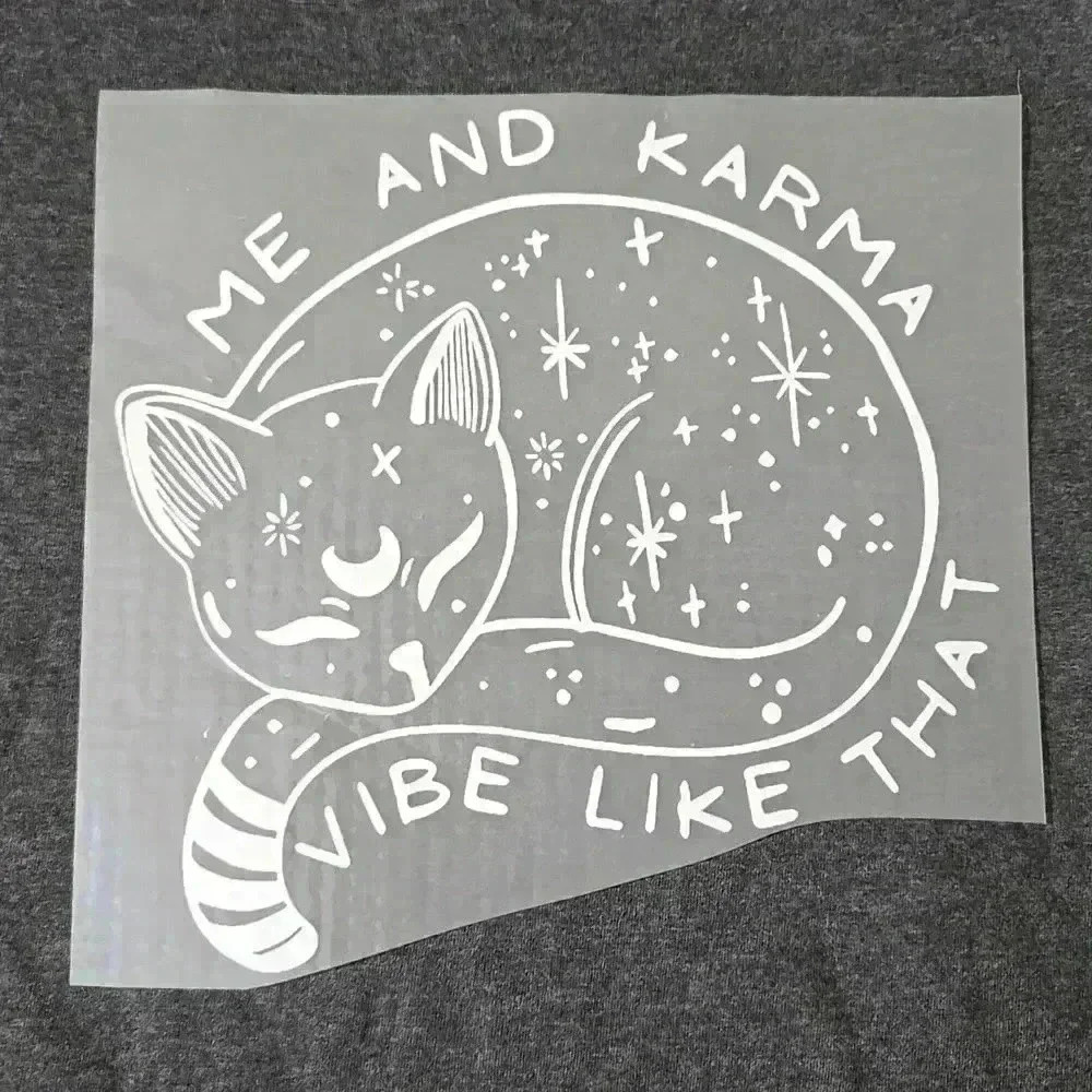Me and Karma Vibe Like That Taylor Swift Dtf Transfer Ready To Press
